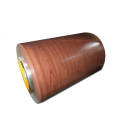 Bobina estampada de madera 3D 0.4 mm de espesor PPGI bobinas de acero recubierto de color ppgi galvalume bobinas